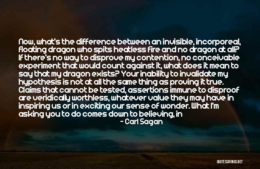 Invalidate Quotes By Carl Sagan