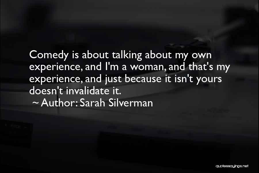 Invalidate Quotes By Sarah Silverman