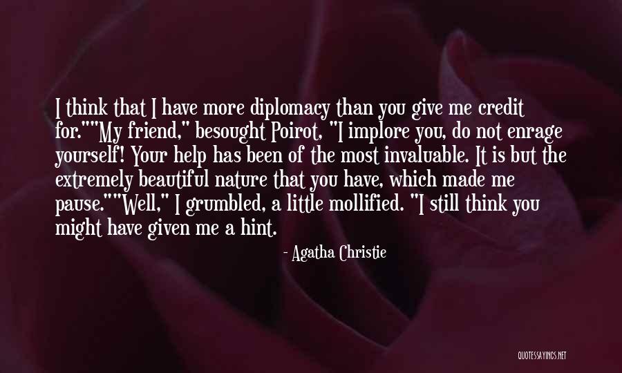 Invaluable Friend Quotes By Agatha Christie Invaluable Friend Quotes By Agatha Christie