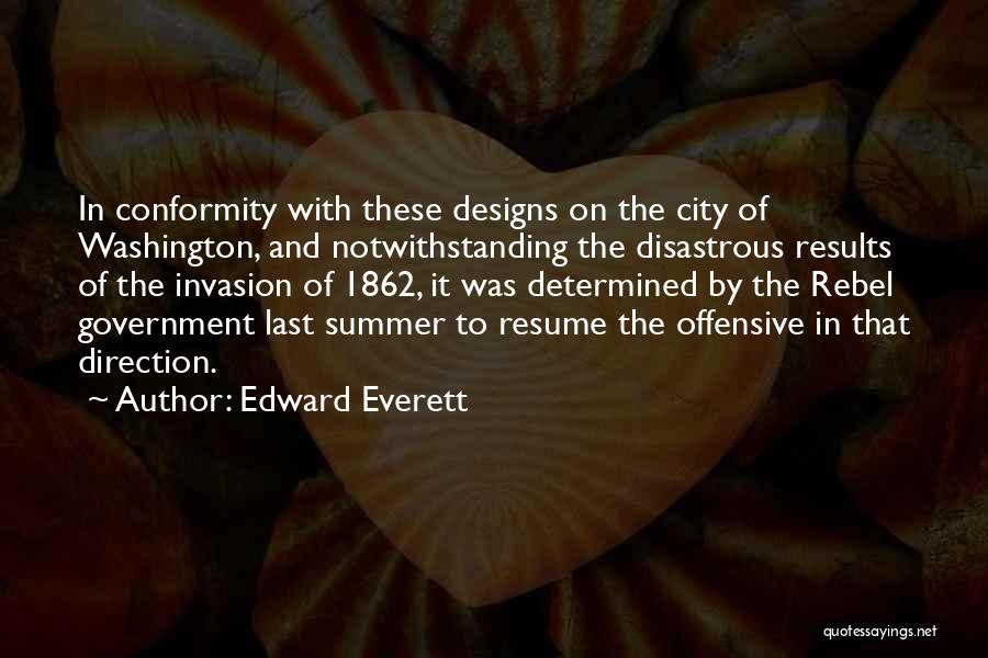 Invasion Quotes By Edward Everett