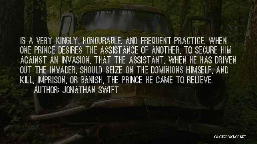 Invasion Quotes By Jonathan Swift