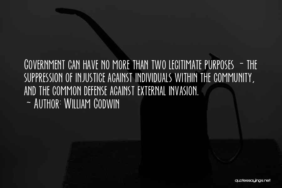 Invasion Quotes By William Godwin