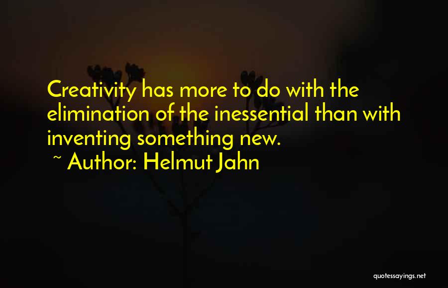 Inventing Something New Quotes By Helmut Jahn