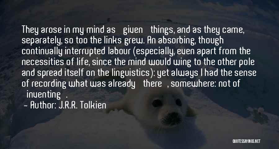 Inventing Things Quotes By J.R.R. Tolkien