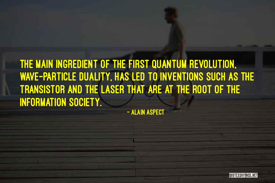 Inventions To Quotes By Alain Aspect Inventions To Quotes By Alain Aspect