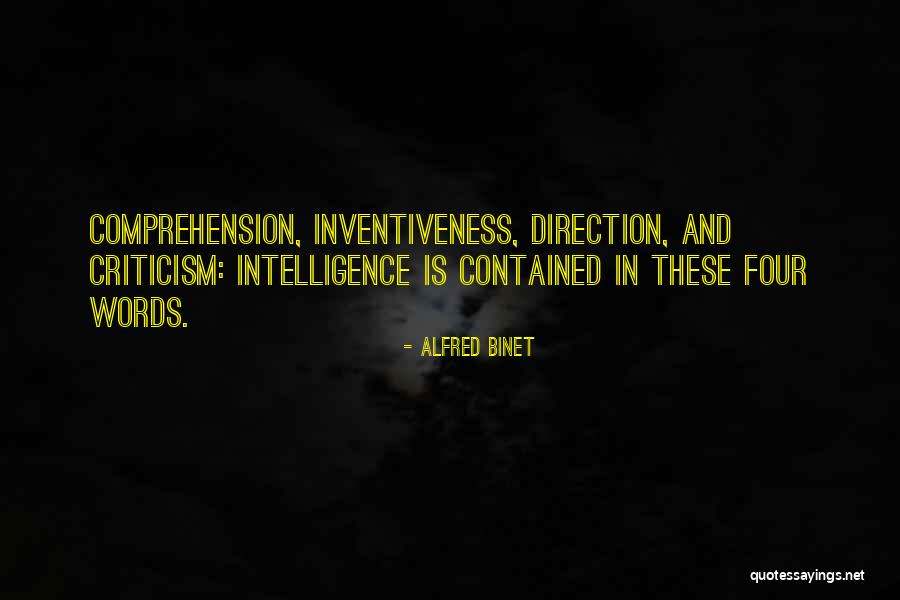 Inventiveness And The Can Do Quotes By Alfred Binet