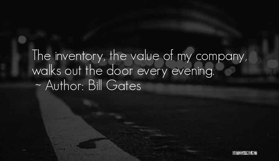 Inventory Quotes By Bill Gates