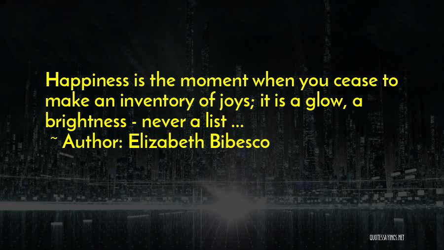 Inventory Quotes By Elizabeth Bibesco