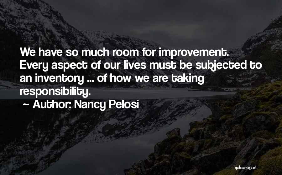 Inventory Quotes By Nancy Pelosi
