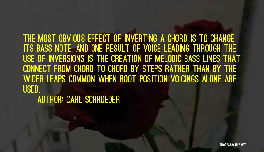 Inversions Quotes By Carl Schroeder