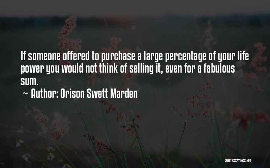 Inverted Double Quotes By Orison Swett Marden