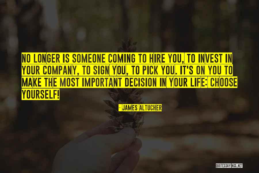 Invest In Yourself Quotes By James Altucher Invest In Yourself Quotes By James Altucher