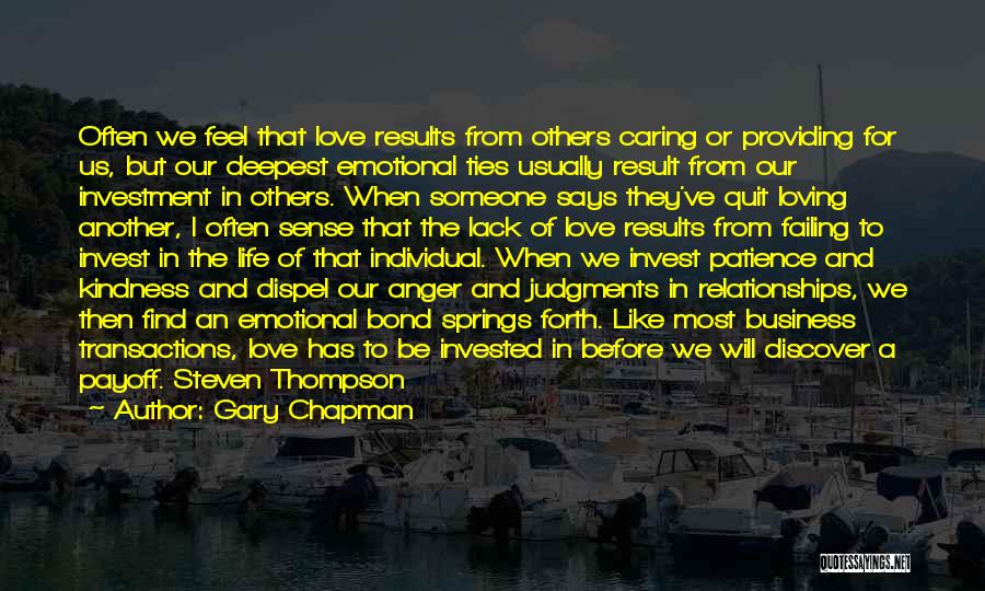 Invest Love Quotes By Gary Chapman Invest Love Quotes By Gary Chapman