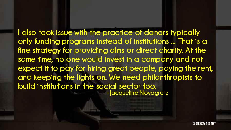 Invest Time Quotes By Jacqueline Novogratz