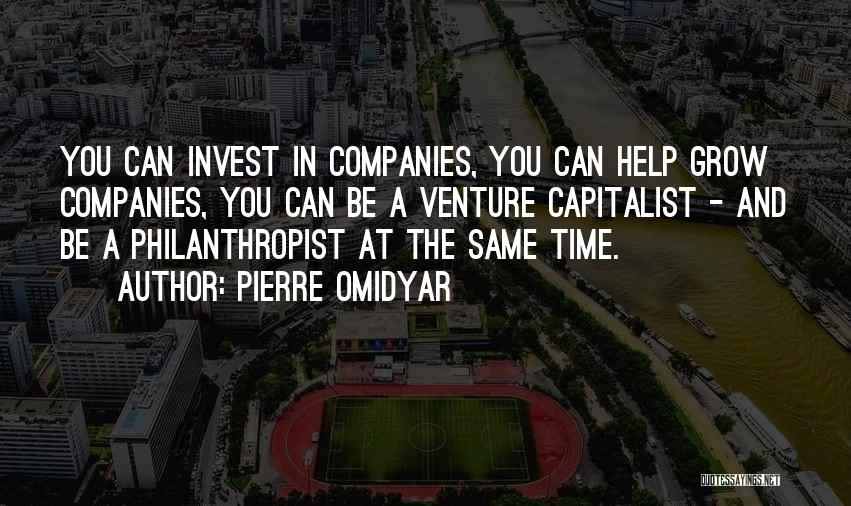 Invest Time Quotes By Pierre Omidyar