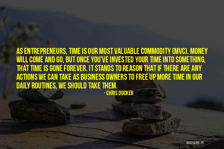 Invested Time Quotes By Chris Ducker Invested Time Quotes By Chris Ducker