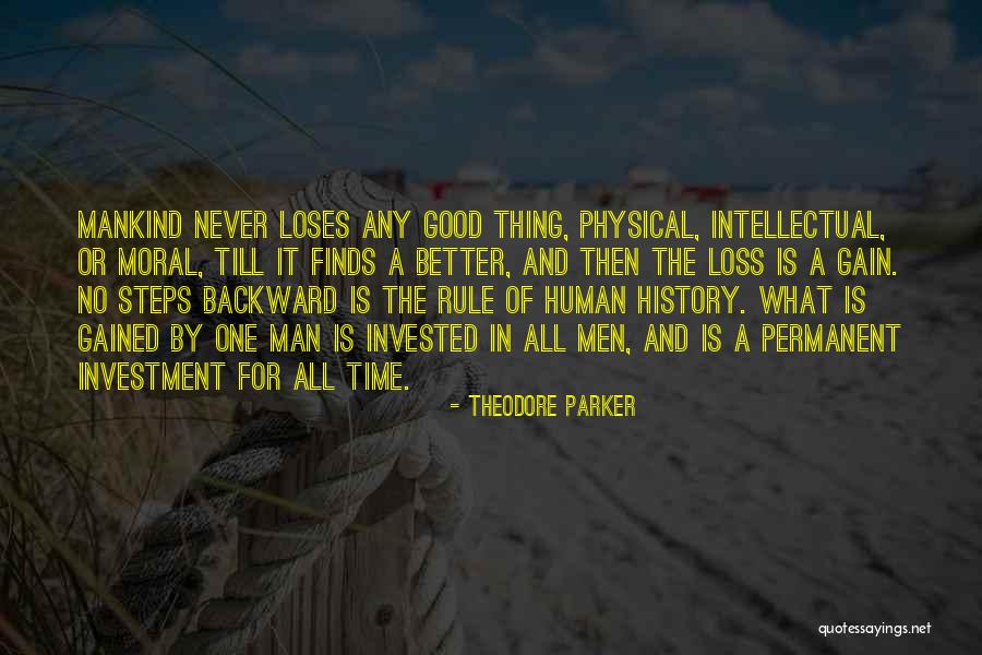 Invested Time Quotes By Theodore Parker Invested Time Quotes By Theodore Parker