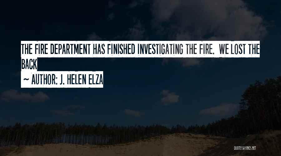 Investigating Quotes By J. Helen Elza