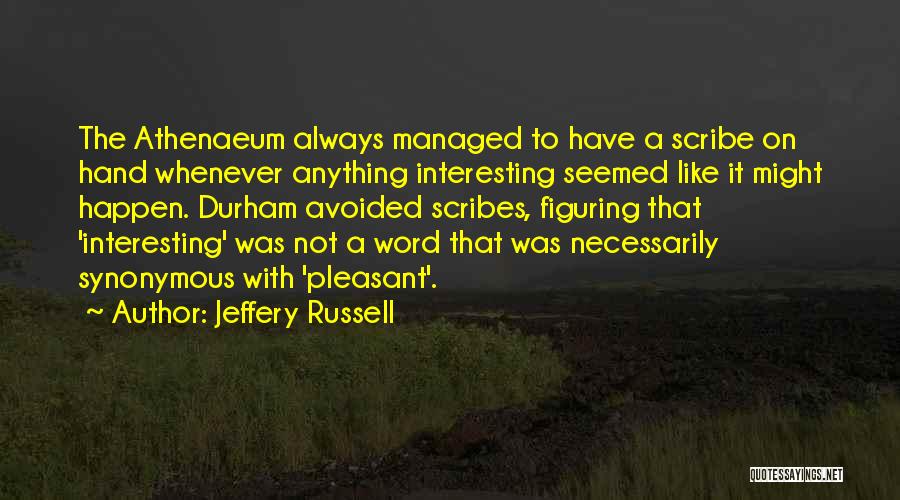 Investigative Journalism Quotes By Jeffery Russell