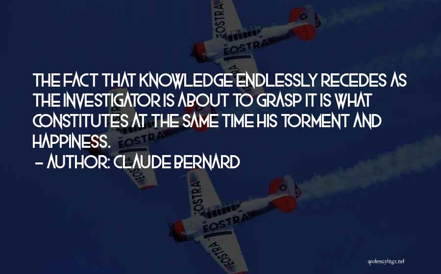 Investigator Quotes By Claude Bernard