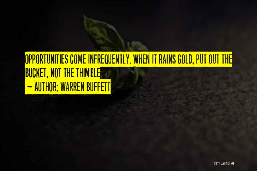 Investing In Gold Quotes By Warren Buffett