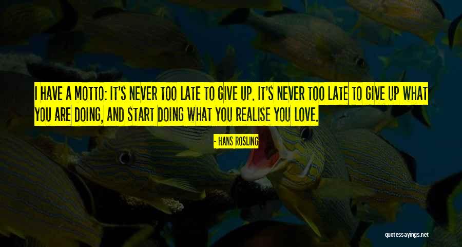 Investing In Love Quotes By Hans Rosling Investing In Love Quotes By Hans Rosling