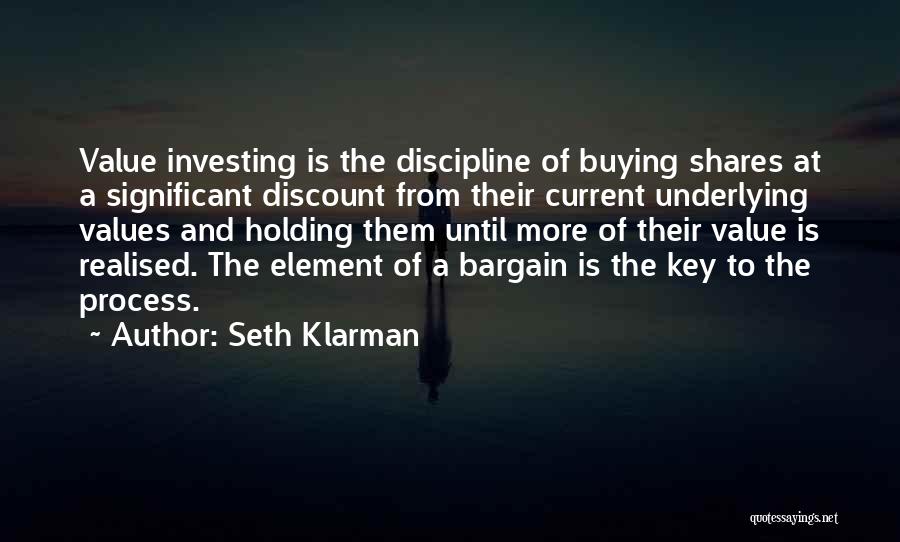 Investing In Shares Quotes By Seth Klarman