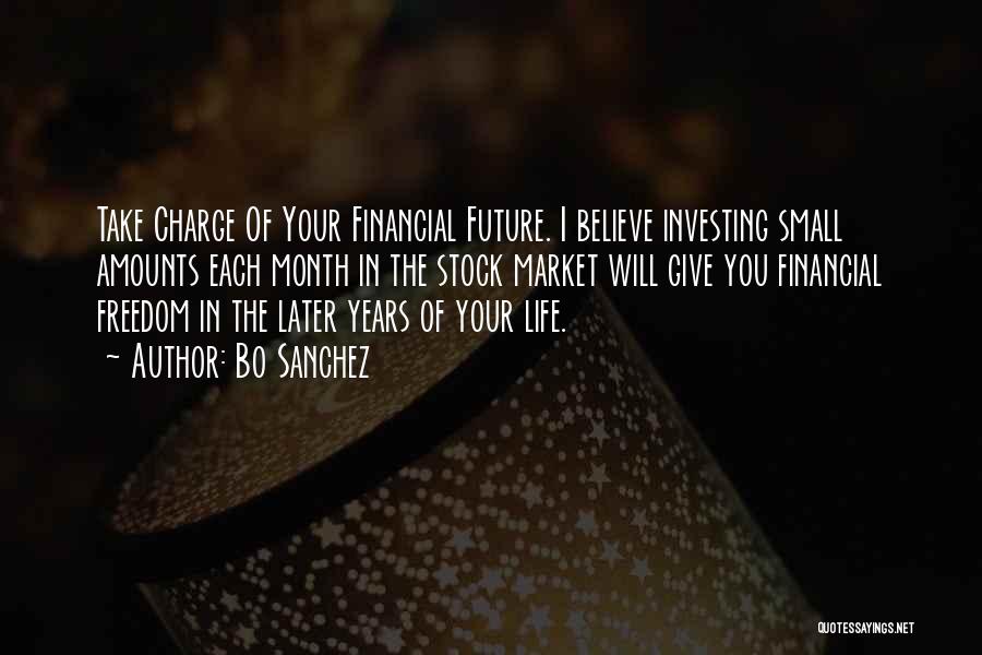 Investing In The Future Quotes By Bo Sanchez