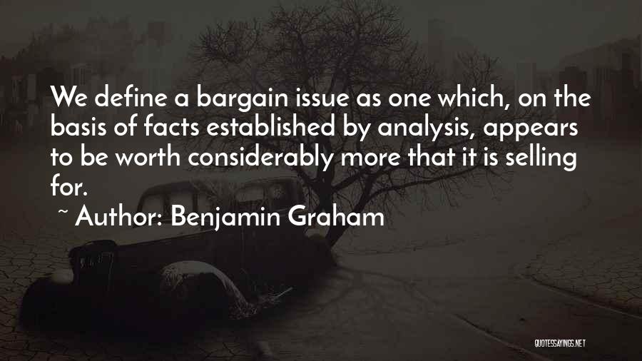 Investing Quotes By Benjamin Graham