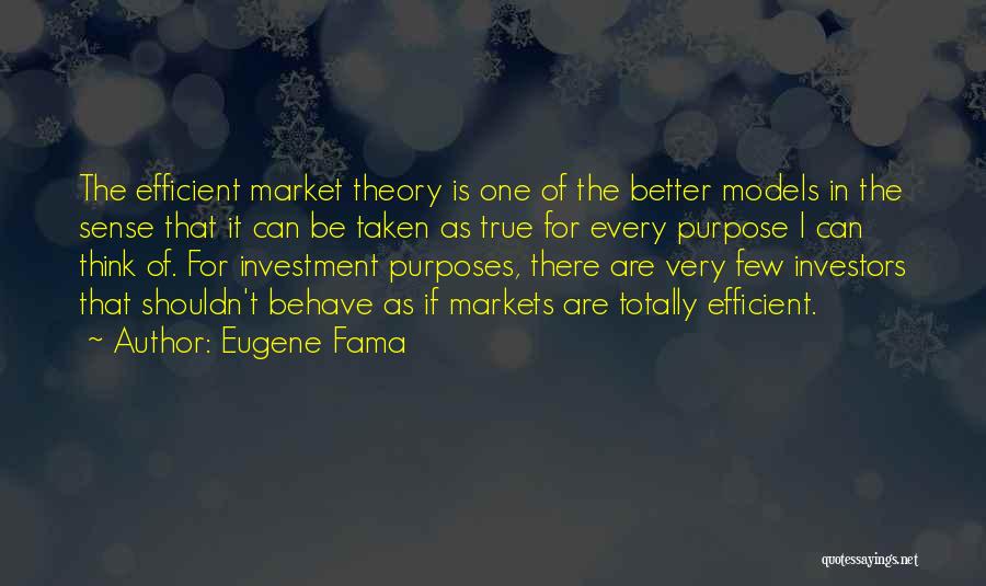 Investing Quotes By Eugene Fama
