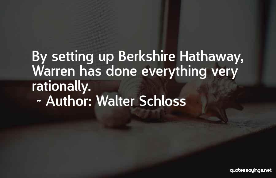 Investing Quotes By Walter Schloss