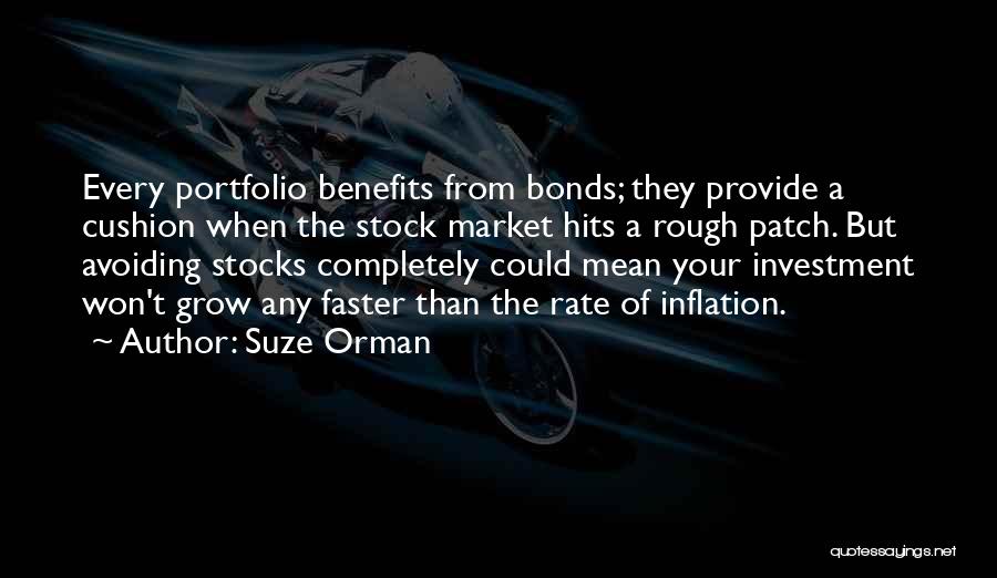 Investment Portfolio Quotes By Suze Orman