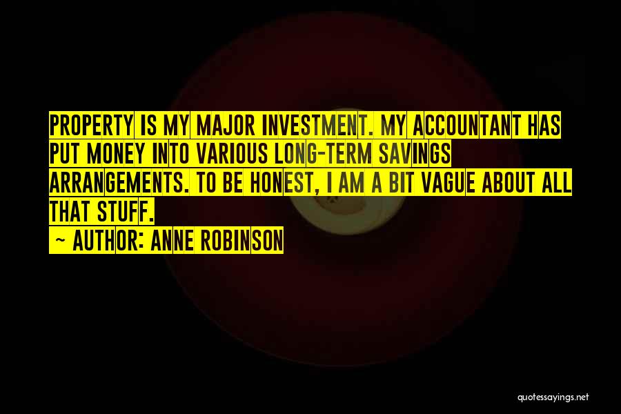 Investment Property Quotes By Anne Robinson