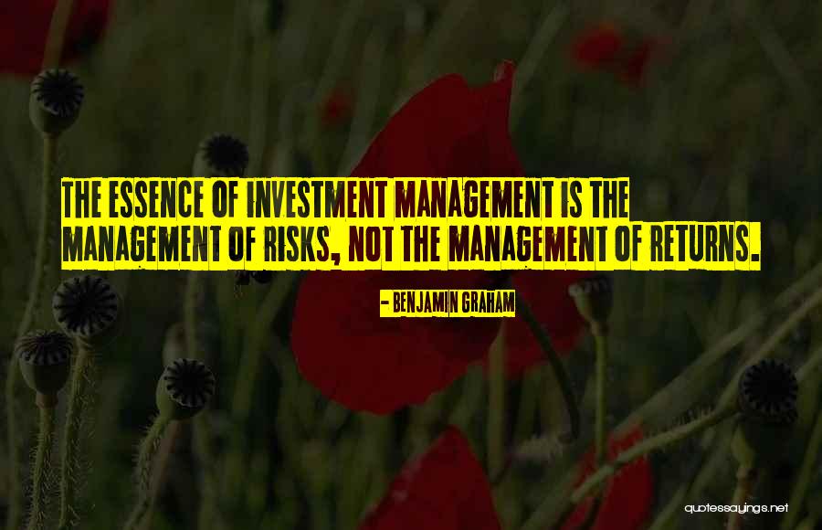 Investment Return Quotes By Benjamin Graham Investment Return Quotes By Benjamin Graham