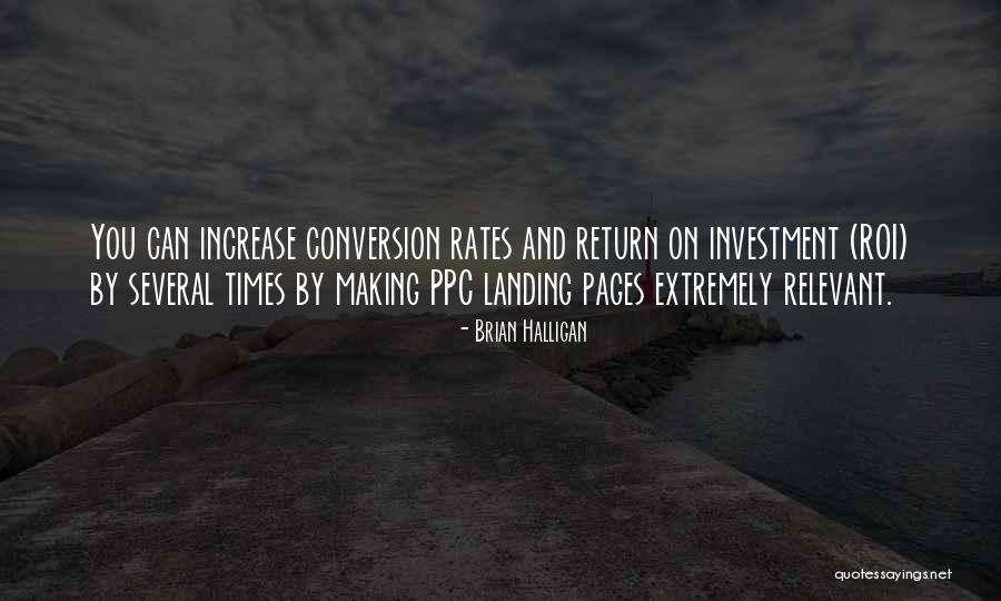 Investment Return Quotes By Brian Halligan Investment Return Quotes By Brian Halligan