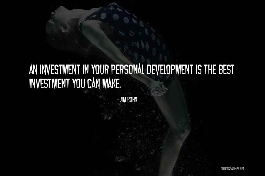Investment Success Quotes By Jim Rohn Investment Success Quotes By Jim Rohn