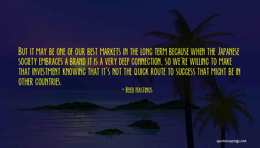 Investment Success Quotes By Reed Hastings Investment Success Quotes By Reed Hastings
