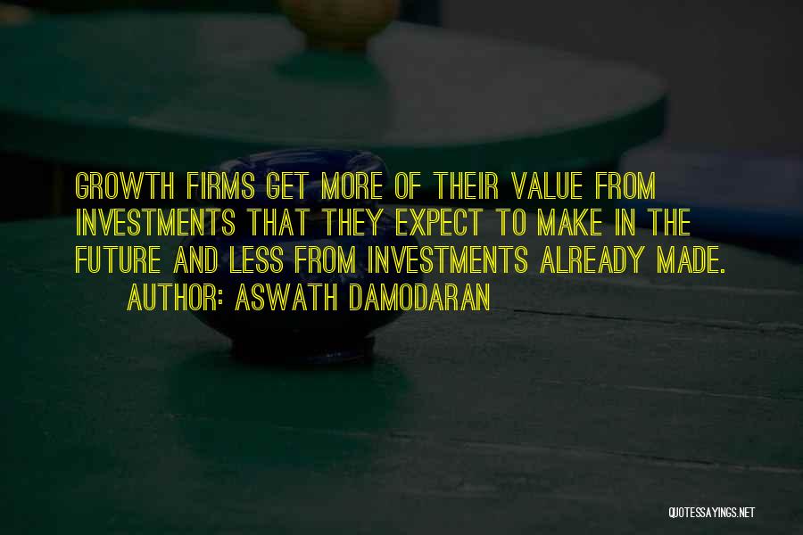 Investment Value Quotes By Aswath Damodaran