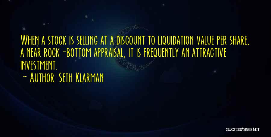 Investment Value Quotes By Seth Klarman