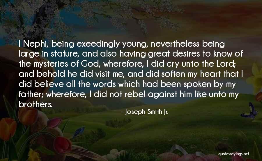 Investspy Quotes By Joseph Smith Jr. Investspy Quotes By Joseph Smith Jr.