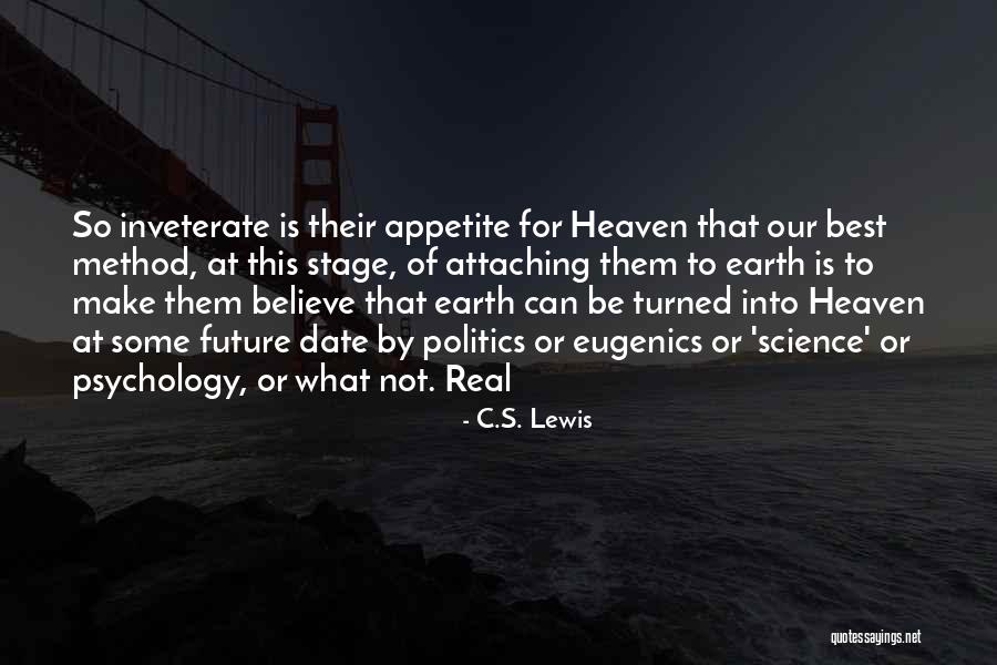 Inveterate Quotes By C.S. Lewis