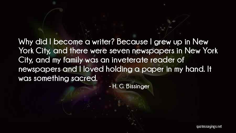 Inveterate Quotes By H. G. Bissinger