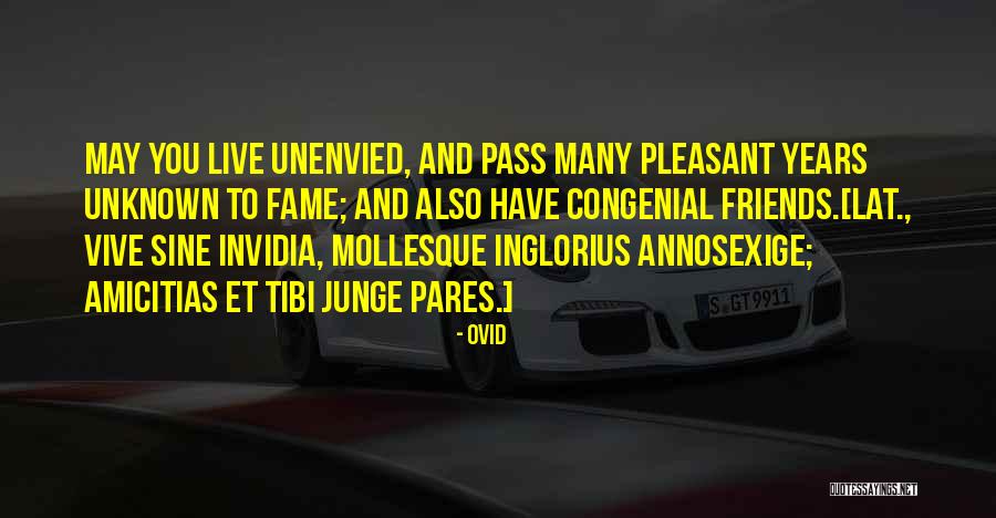 Invidia Quotes By Ovid