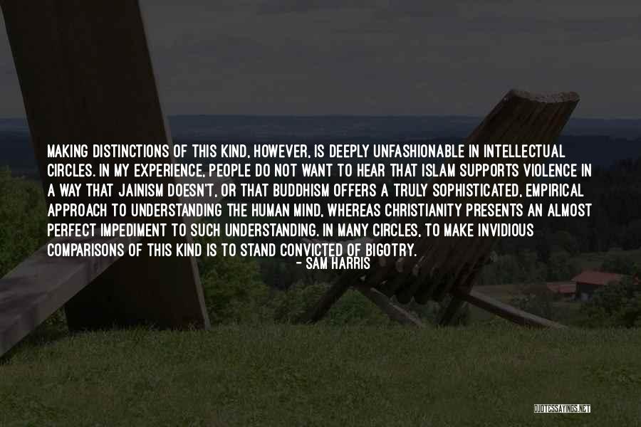 Invidious Quotes By Sam Harris