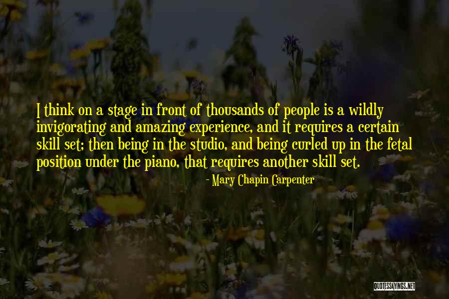 Invigorating Quotes By Mary Chapin Carpenter