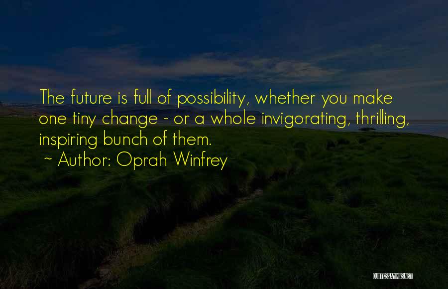 Invigorating Quotes By Oprah Winfrey
