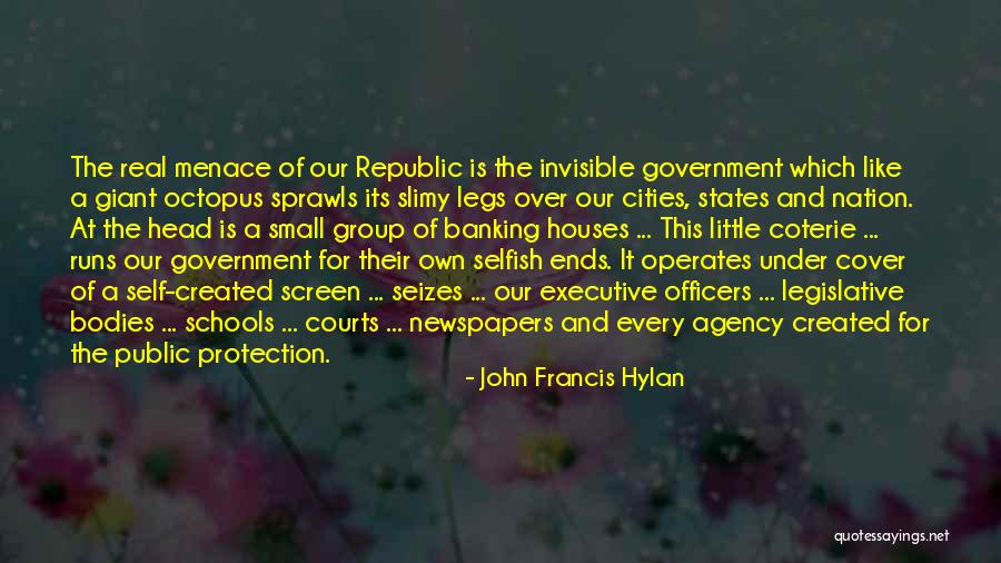 Invisible Cities Quotes By John Francis Hylan