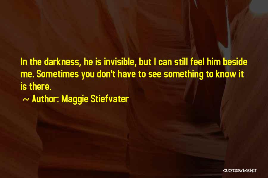 Invisible Love Quotes By Maggie Stiefvater