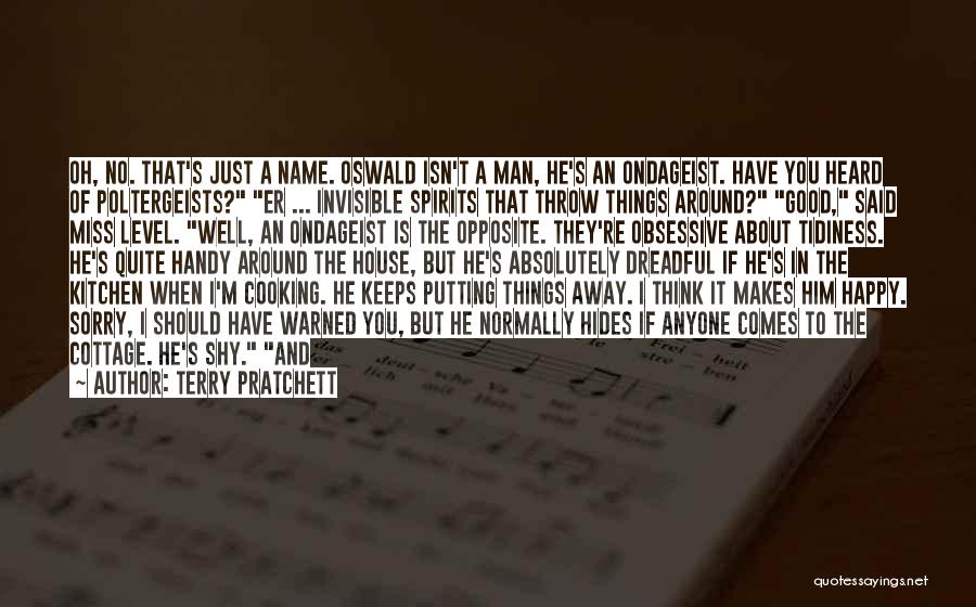 Invisible Man Quotes By Terry Pratchett