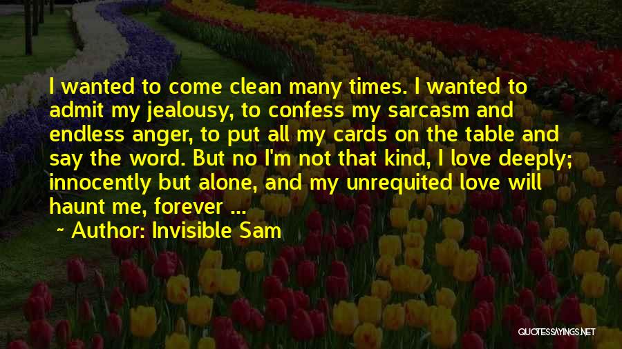 Invisible Sam Quotes 1893964